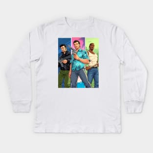 GTA: Definitive Edition Kids Long Sleeve T-Shirt